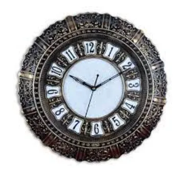Antique Clock with 3d digits 